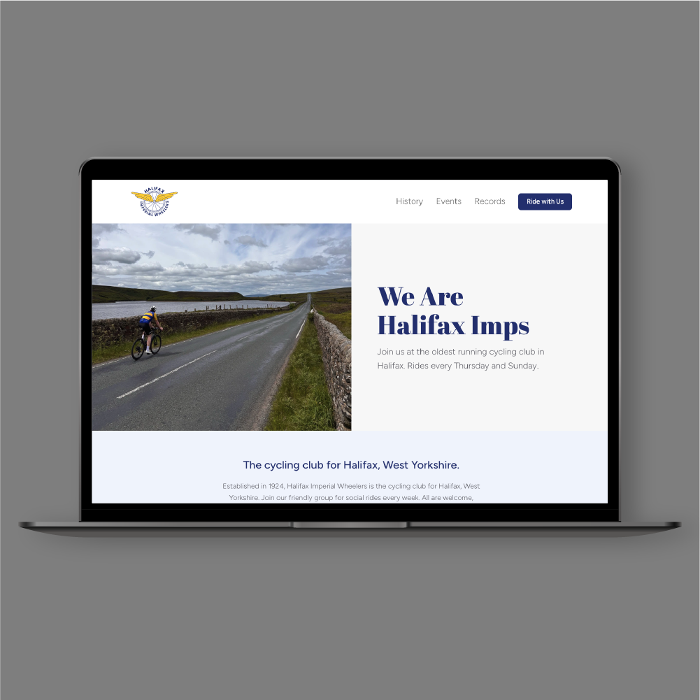 Halifax Imps Website — image 1